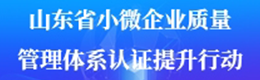 山东省小微企业质量管理体系认证提升行动